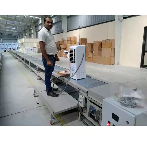 Air Cooler Assembly Slat Conveyor