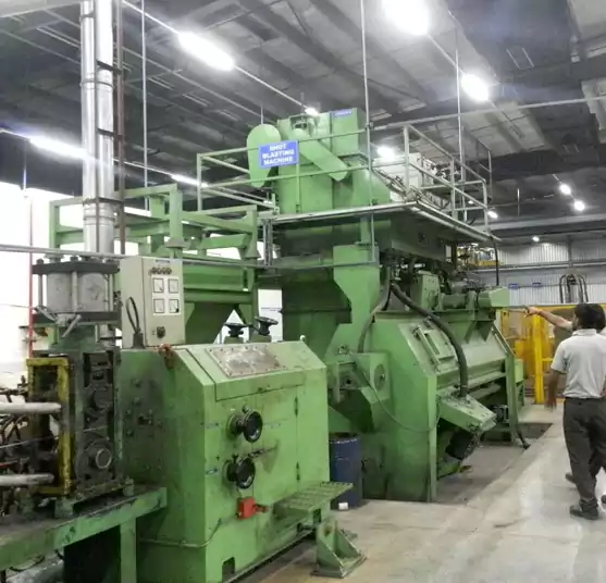 Bar Shot Blasting Machine