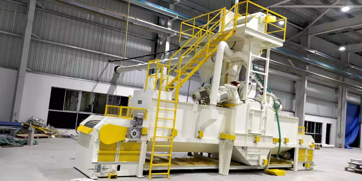 Conveyor Steel Belt Type Shot Blasting Machine