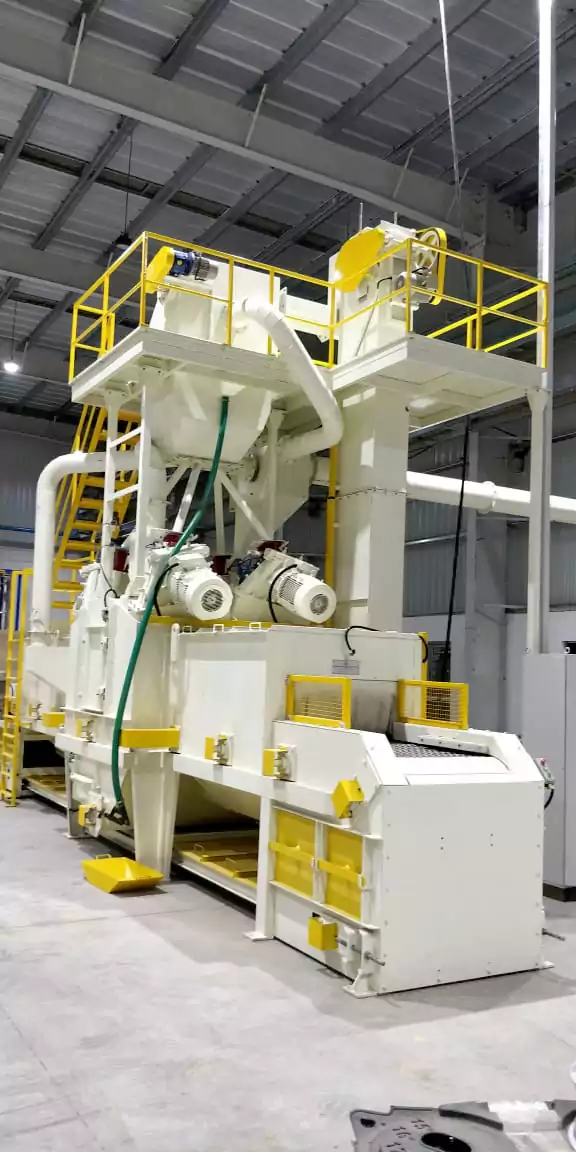Conveyor Type Shot Blasting Machine