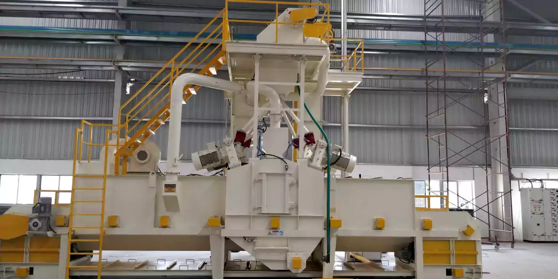 Conveyor Type Shot Blasting Machine