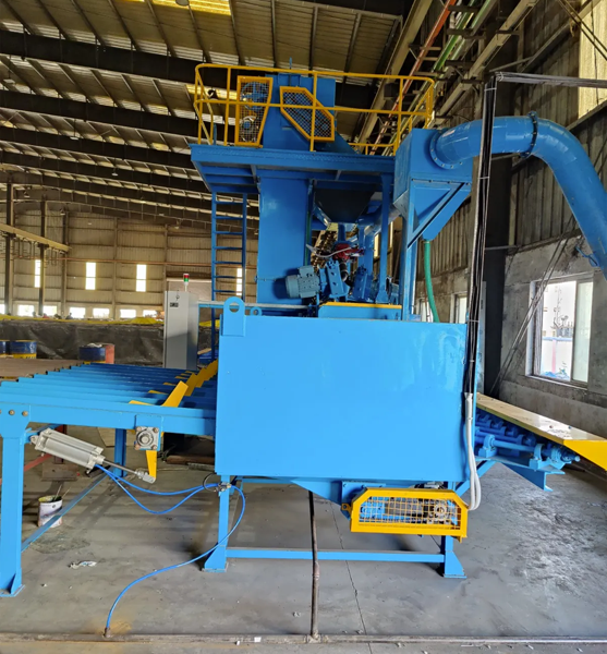 External Shot Blasting Machine for LPG Cylinders