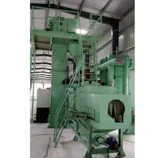 External Shot Blasting Machine for LPG Cylinders