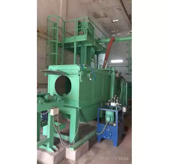 High Pressure Cylinder Internal Shot Blasting Machine
