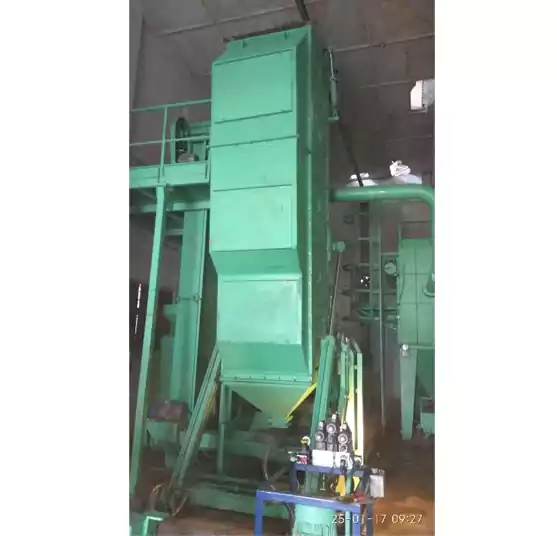 High Pressure Cylinder Internal Shot Blasting Machine