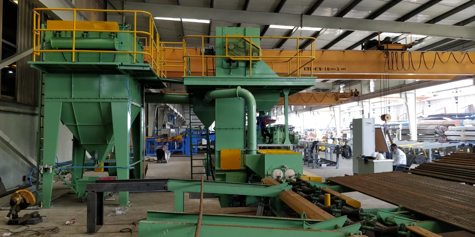 Pipe Tube Shot Blasting Machine