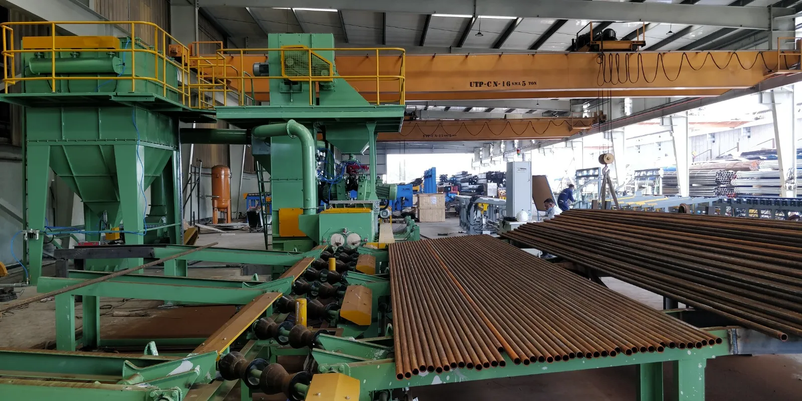 Pipe Tube Shot Blasting Machine