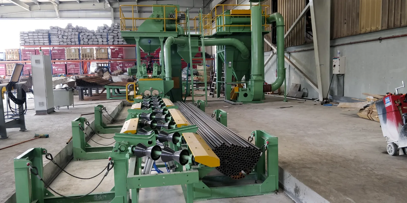 Pipe Tube Shot Blasting Machine