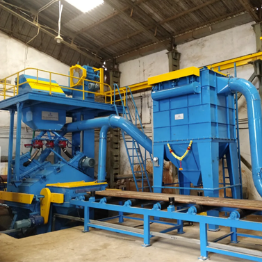 Multi Section Shot Blasting Machine