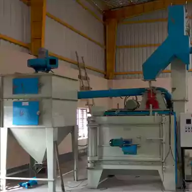 Rotary Table Type Shot Blasting Machine