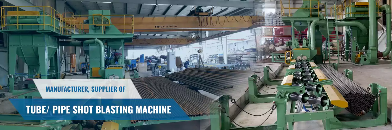 Tube Pipe Shot Blasting Machine